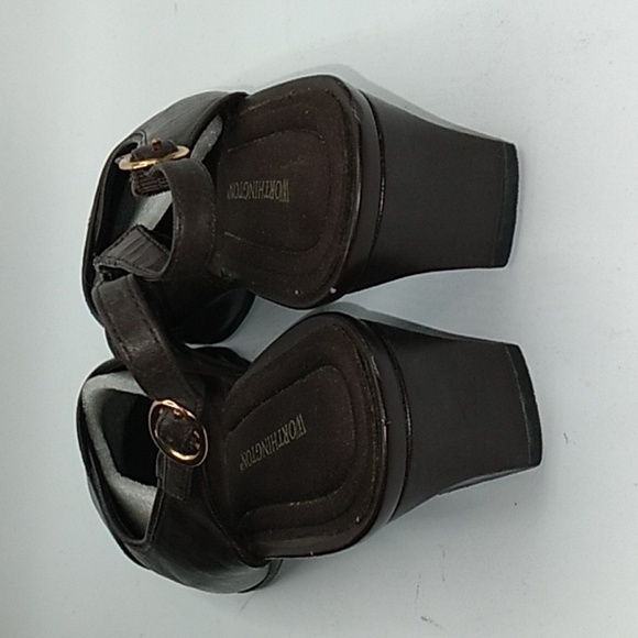 Worthington brown sling back dress heels 7M - Picture 3 of 5
